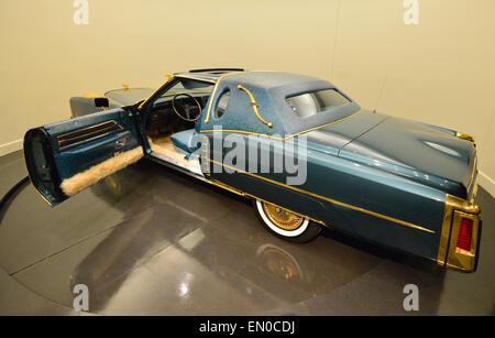 Isaac Hayes gold plated Cadillac Eldorado Stock Photo