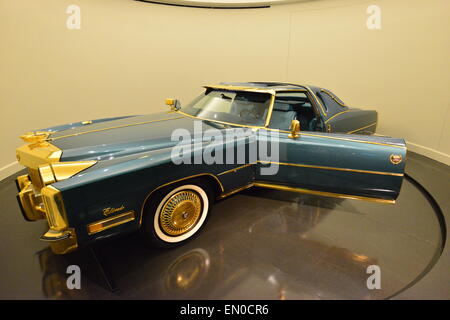 Isaac Hayes gold plated Cadillac Eldorado Stock Photo