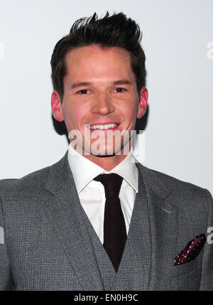 Premiere of '23 Blast' held at the Regal Cinemas E-Walk Theater - Arrivals  Featuring: Mark Hapka Where: New York City, New York, United States When: 20 Oct 2014 Stock Photo