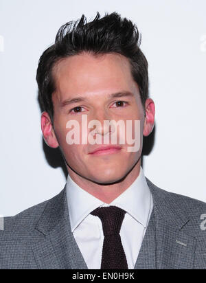 Premiere of '23 Blast' held at the Regal Cinemas E-Walk Theater - Arrivals  Featuring: Mark Hapka Where: New York City, New York, United States When: 20 Oct 2014 Stock Photo