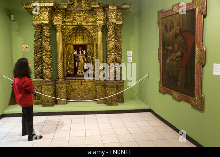 Popol Vuh Museum in Guatemala city Stock Photo