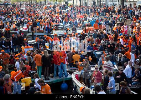 Kingsday in Holland Stock Photo