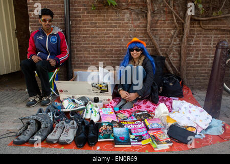 first Kingsday in Amsterdam Stock Photo