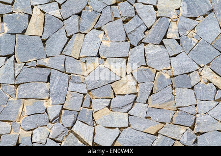 Full frame take of a stone wall Stock Photo