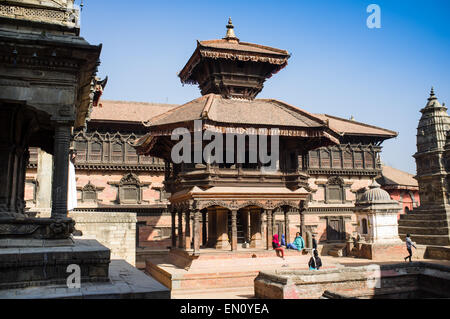 Durbar Square, Bhaktapur, UNESCO World Heritage Site, Kathmandu Valley, Nepal, Asia Stock Photo