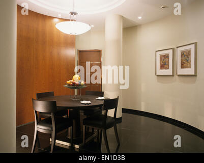 Small Cozy Dining Room for Four Stock Photo
