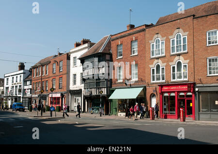 Church Street, Tewkesbury, Gloucestershire, England, UK Stock Photo