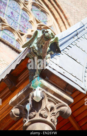 Famous parliament and court building complex Binnenhof in Hague Stock Photo