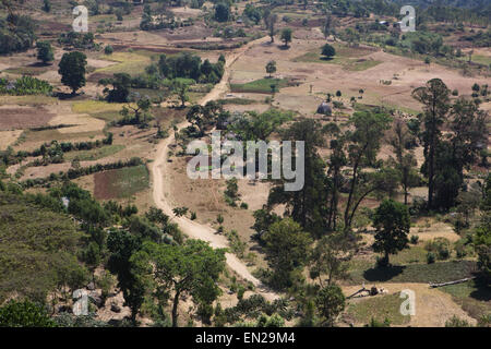 dorze tribe in Ethiopia Stock Photo