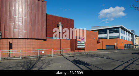 Errol Gardens, Gorbals, Glasgow. Stock Photo