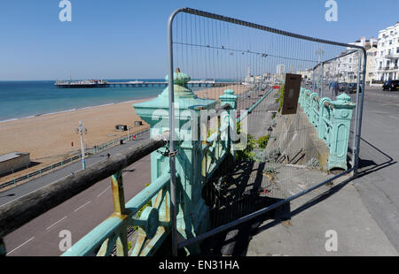 Parts of the Madeira Drive Terraces and Brighton seafront arches are ...