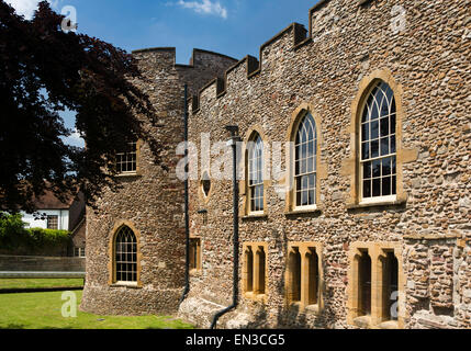 UK, England, Somerset, Taunton, Castle, home to Museum of Somerset Stock Photo