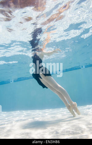 USA, Utah, Orem, Female ballet dancer under water Stock Photo - Alamy