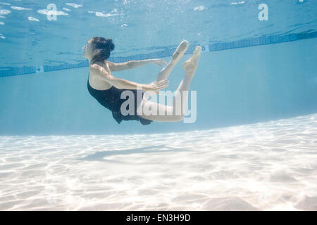 USA, Utah, Orem, Female ballet dancer under water Stock Photo - Alamy