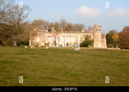 Lacock Abbey, Wiltshire, England, UK once home to photography pioneer William Henry Fox Talbot Stock Photo