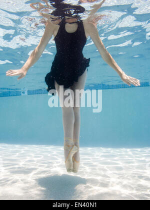 USA, Utah, Orem, Female ballet dancer under water Stock Photo - Alamy