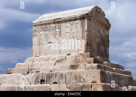 Cyrus mausoleum, Pasargadae, Iran Stock Photo