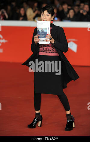 The 9th Rome Film Festival - 'La Foresta Di Ghiaccio' - Red Carpet  Featuring: Elisabetta Sgarbi Where: Rome, Italy When: 23 Oct 2014 Stock Photo