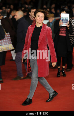 The 9th Rome Film Festival - 'La Foresta Di Ghiaccio' - Red Carpet  Featuring: Michela Cescon Where: Rome, Italy When: 23 Oct 2014 Stock Photo