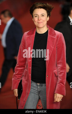 The 9th Rome Film Festival - 'La Foresta Di Ghiaccio' - Red Carpet  Featuring: Michela Cescon Where: Rome, Italy When: 23 Oct 2014 Stock Photo