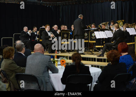 Grimethorpe Colliery Band in concert at Barnsley, UK. 6th November 2014. Picture: Scott Bairstow/Alamy Stock Photo