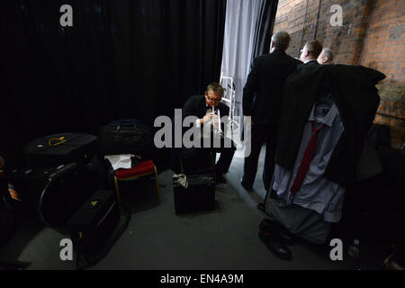 Grimethorpe Colliery Band in concert at Barnsley, UK. 6th November 2014. Picture: Scott Bairstow/Alamy Stock Photo