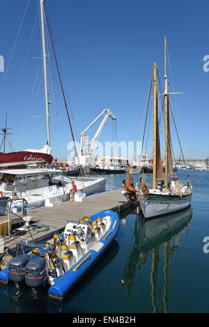 Victoria & Albert Waterfront, Cape Town, Western Cape Province, Republic of South Africa Stock Photo