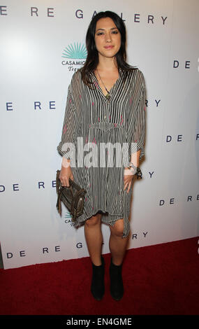 Brian Bowen Smith's WILDLIFE Show Hosted By Casamigos Tequila  Featuring: Michelle Branch Where: West Hollywood, California, United States When: 24 Oct 2014 Stock Photo