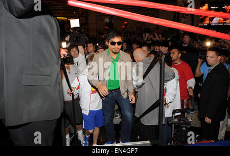 Las Vegas, Nevada, USA. 10th Nov, 2009. Manny Pacquiao (PHI) Boxing : Boxer Manny Pacquiao of the Philippines his official arrival in the lobby of the MGM Grand hotel-casino in Las Vegas, Nevada, USA . © Naoki Fukuda/AFLO/Alamy Live News Stock Photo