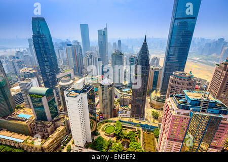 Chongqing, China skyscraper cityscape. Stock Photo