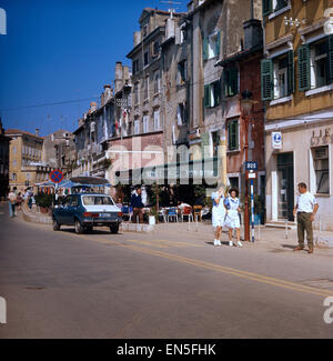 Urlaub in Istrien, Jugoslawien 1970er Jahre. Vacation in Istrien, Yugoslavia 1970s. Stock Photo