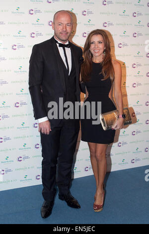 Alan Hansen & Wife The Emeralds and Ivy Ball for Cancer Research UK ...