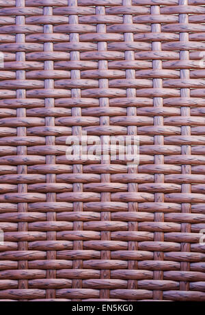 Synthetic rattan texture, used on a outdoor garden furniture. Stock Photo