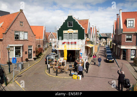 Zeestraat, Volendam, Holland Stock Photo