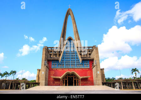 Basilica la Altagracia church in Higuey city, Dominican Republic Stock Photo