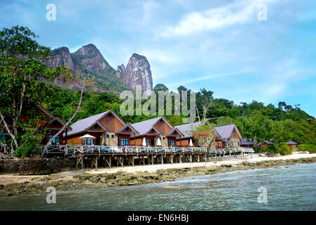 Beautiful resort holiday island of Tioman, Pahang, Malaysia Stock Photo