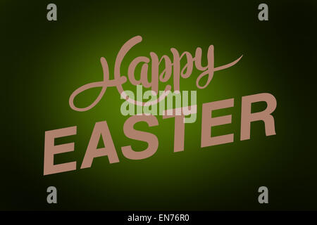 Composite image of happy easter graphic Stock Photo