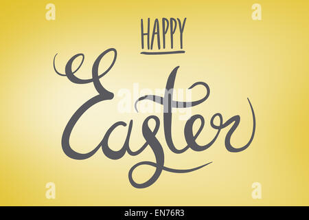 Composite image of happy easter graphic Stock Photo