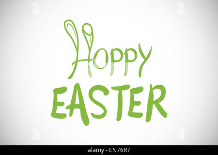 Composite image of happy easter graphic Stock Photo