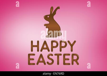 Composite image of happy easter graphic Stock Photo