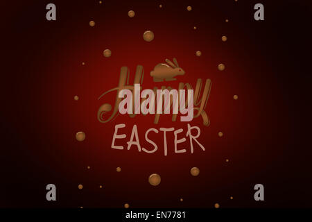 Composite image of happy easter graphic Stock Photo