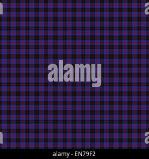 A seamless patterned tile of the clan Garden tartan. Stock Photo