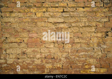 Old brick wall.It can be used as background or texture. Stock Photo