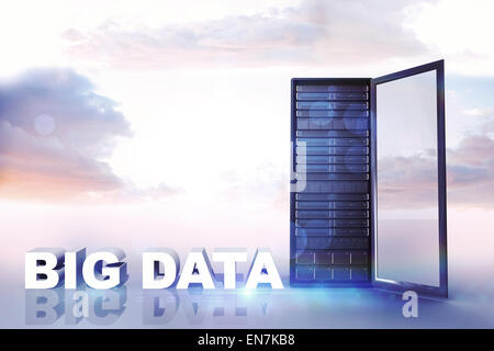 Composite image of big data Stock Photo