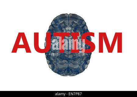 Composite image of autism Stock Photo