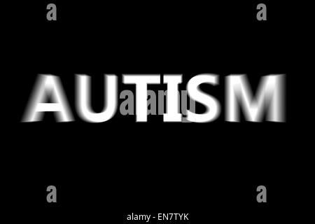 Composite image of autism Stock Photo