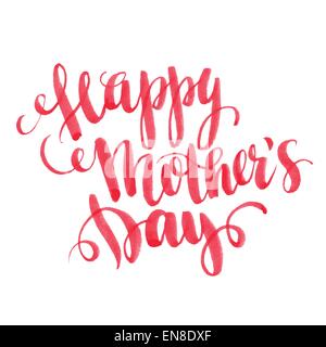 Happy Mothers Day. Hand-drawn card. Vector illustration EPS 10 Stock Vector