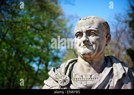 Vespasian - Titus Flavius Vespasianus Stock Photo