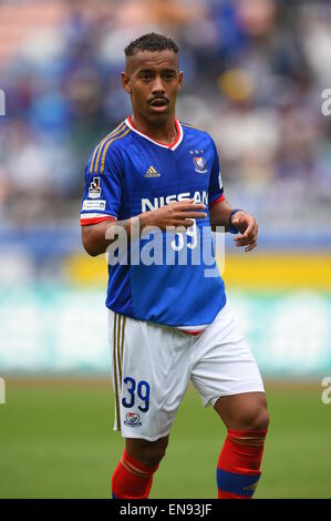 Kanagawa, Japan. 25th Apr, 2015. Ademilson (F Marinos) Football/Soccer : 2015 J1 League 1st stage match between Yokohama F Marinos 3-0 Shonan Bellmare at Nissan Stadium in Kanagawa, Japan . © AFLO/Alamy Live News Stock Photo