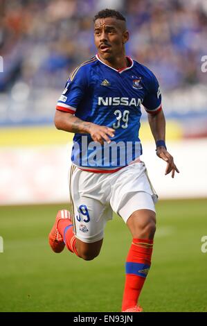 Kanagawa, Japan. 25th Apr, 2015. Ademilson (F Marinos) Football/Soccer : 2015 J1 League 1st stage match between Yokohama F Marinos 3-0 Shonan Bellmare at Nissan Stadium in Kanagawa, Japan . © AFLO/Alamy Live News Stock Photo